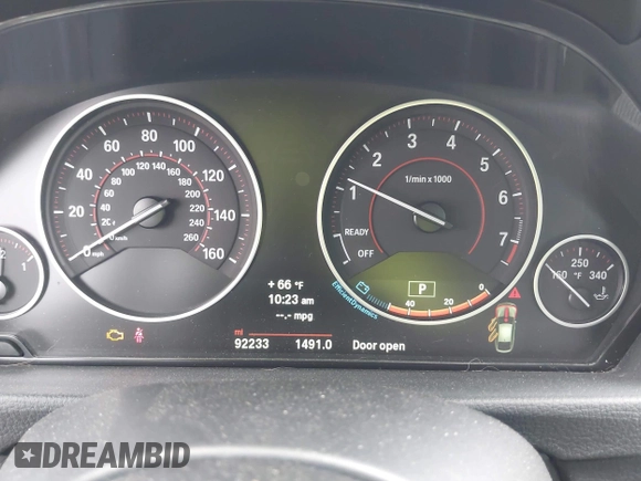 2014 BMW 3 Series GT 335i Gran Turismo xDrive with VIN WBA3X9C52ED152721, listed as a IAAI auction lot 42079523 with 92,233 mi miles and . Bid and sale history available at DreamBid. Image 15.