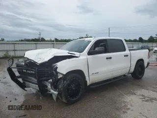 2019 Ram 1500 Tradesman with VIN 1C6RREGT2KN680054, listed as a Copart auction lot 60552265 with Not provided miles and Salvage title. Bid and sale history available at DreamBid. Image 1.