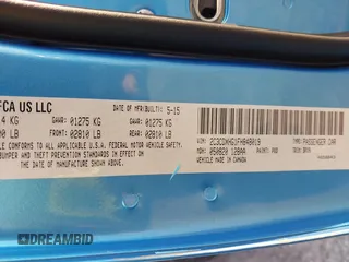 2015 Dodge Charger SXT with VIN 2C3CDXHG1FH848019, listed as a IAAI auction lot 42124399 with 175,247 mi miles and . Bid and sale history available at DreamBid. Image 9.