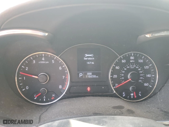 2015 Kia Forte 5-Door EX with VIN KNAFX5A88F5371620, listed as a Copart auction lot 69877394 with 116,658 mi miles and Salvage Title. Bid and sale history available at carsss.com. Image 9.