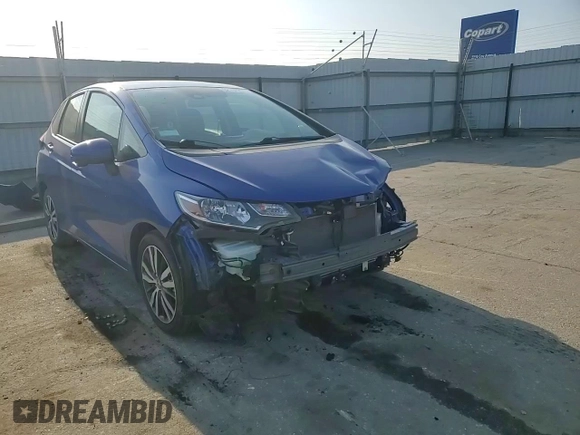 2019 Honda Fit EX with VIN 3HGGK5H81KM743381, listed as a Copart auction lot 52186255 with 28,657 mi miles and Salvage Title. Bid and sale history available at DreamBid. Image 11.