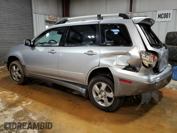 2004 Mitsubishi Outlander SE with VIN JA4LX41F54U000247, listed as a Copart auction lot 44573975 with 169,914 mi miles and Clean Title. Bid and sale history available at carsss.com. Image 2.