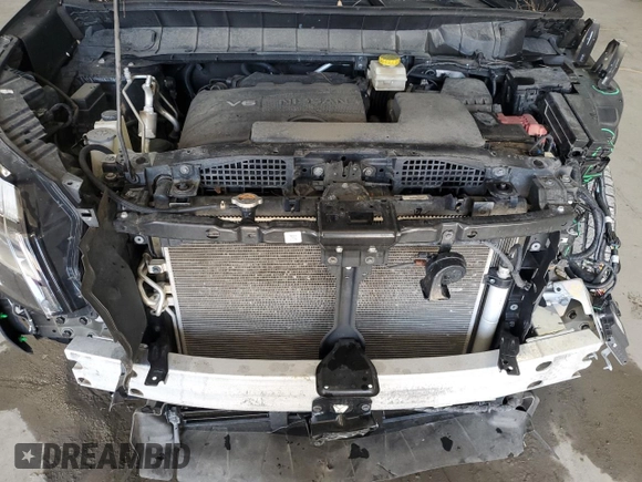2022 Nissan Pathfinder S with VIN 5N1DR3AC8NC227178, listed as a Copart auction lot 48714525 with 57,756 mi miles and Salvage title. Bid and sale history available at DreamBid. Image 12.