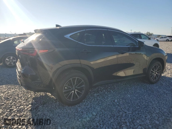 2025 Lexus NX with VIN 2T2ADCAZ0SC017635, listed as a Copart auction lot 49230415 with 6,900 mi miles and Salvage Title. Bid and sale history available at carsss.com. Image 3.