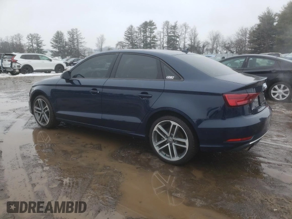 2017 Audi A3 Sedan Premium with VIN WAUB8GFF6H1009312, listed as a Copart auction lot 38437684 with 100,469 mi miles. Bid and sale history available at carsss.com. Image 2.