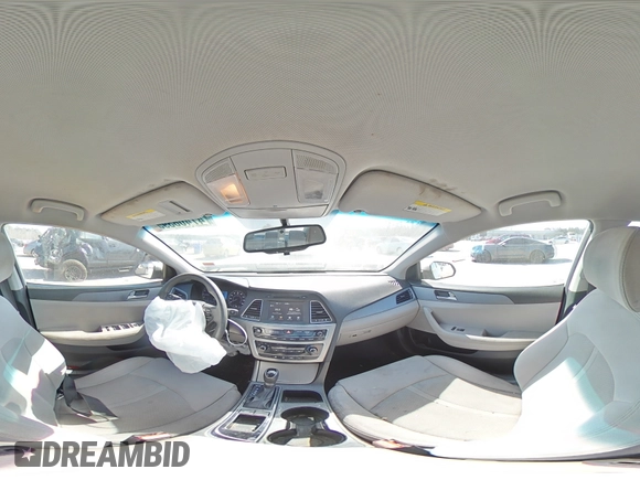 2017 Hyundai Sonata SE with VIN 5NPE24AF9HH464560, listed as a Copart auction lot 47408395 with 114,878 mi miles and Salvage Title. Bid and sale history available at DreamBid. Image 12.