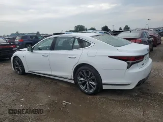 2018 Lexus LS 500 with VIN JTHC51FF0J5000809, listed as a Copart auction lot 63794275 with 100,177 mi miles and Clean title. Bid and sale history available at DreamBid. Image 2.