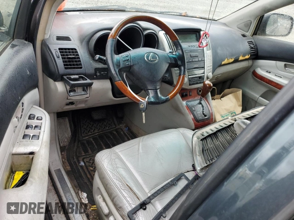 2004 Lexus RX 330 with VIN JTJHA31U740065207, listed as a Copart auction lot 56770384 with 283,730 mi miles and Clean Title. Bid and sale history available at carsss.com. Image 8.