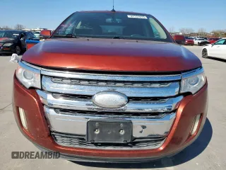 2014 Ford Edge Limited with VIN 2FMDK3KC9EBA02755, listed as a Copart auction lot 47131415 with 121,601 mi miles and Salvage Title. Bid and sale history available at carsss.com. Image 5.