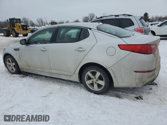 2014 Kia Optima LX with VIN 5XXGM4A73EG335796, listed as a Copart auction lot 89120645 with 199,249 mi miles and Salvage Title. Bid and sale history available at carsss.com. Image 2.