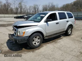 2005 Dodge Durango SLT with VIN 1D4HB48D65F529648, listed as a Copart auction lot 53580385 with 202,086 mi miles and Salvage title. Bid and sale history available at DreamBid. Image 1.