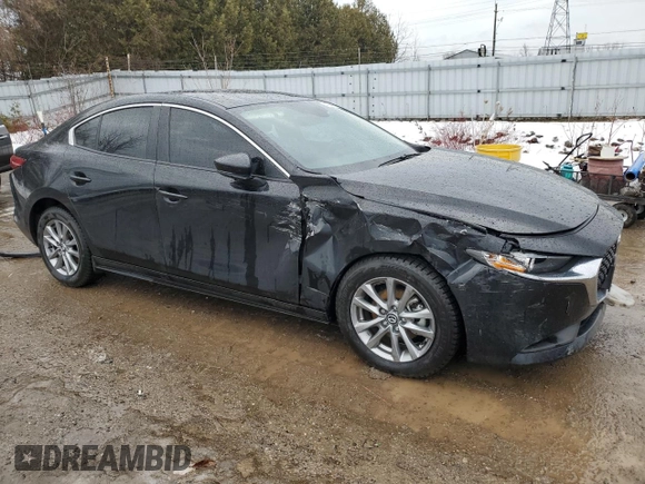 2024 Mazda 3 S Select Sport with VIN JM1BPABM5R1708570, listed as a Copart auction lot 47841515 with 39,044 mi miles and Clean title. Bid and sale history available at DreamBid. Image 4.