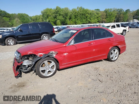 2010 Mercedes-Benz C 300 Sport with VIN WDDGF5EB1AR088760, listed as a Copart auction lot 52985115 with Not Provided miles and Salvage Title. Bid and sale history available at DreamBid. Image 1.