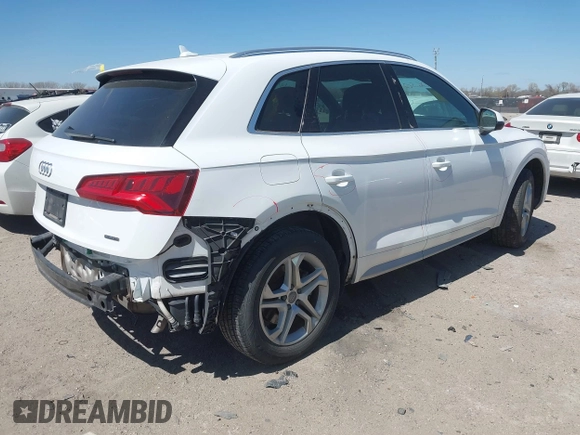 2019 Audi Q5 Premium with VIN WA1ANAFY0K2022137, listed as a IAAI auction lot 41840650 with 88,863 mi miles and . Bid and sale history available at DreamBid. Image 4.