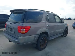 2002 Toyota Sequoia Limited with VIN 5TDBT48A12S099030, listed as a IAAI auction lot 41525634 with 1 mi miles. Bid and sale history available at carsss.com. Image 4.