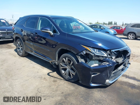 2018 Lexus RX 350L Premium with VIN JTJDZKCA4J2009035, listed as a IAAI auction lot 42636998 with 108,555 mi miles and . Bid and sale history available at DreamBid. Image 1.