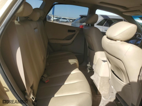 2004 Nissan Murano SL with VIN JN8AZ08T74W205184, listed as a Copart auction lot 75888294 with 143,393 mi miles and Salvage Title. Bid and sale history available at carsss.com. Image 11.