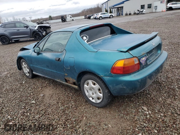 1995 Honda del Sol S with VIN JHMEG1148SS002982, listed as a Copart auction lot 51444105 with 259,020 mi miles and Salvage Title. Bid and sale history available at carsss.com. Image 2.