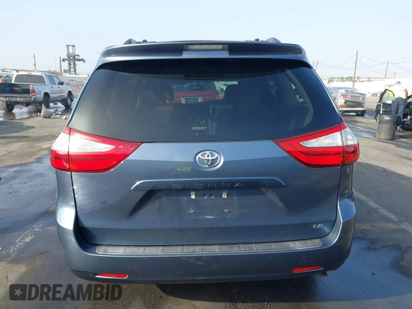 2017 Toyota Sienna LE Auto Access Seat with VIN 5TDKZ3DC7HS875279, listed as a IAAI auction lot 41147375 with 59,837 mi miles and . Bid and sale history available at DreamBid. Image 17.