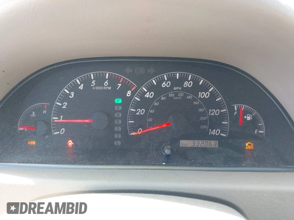 2006 Toyota Camry LE z VIN 4T1BF32K76U631283, wystawiony jako IAAI lot #41828021 z przebiegiem 332 063 mil mil oraz . Historia ofert i sprzedaży dostępna na DreamBid. Obrazek 7.