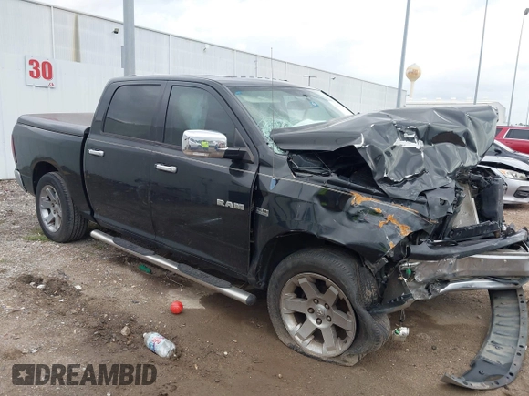 2009 Dodge 1500 SLT z VIN 1D3HV13T09S702280, wystawiony jako IAAI lot #42163173 z przebiegiem Nie podano mil oraz . Historia ofert i sprzedaży dostępna na DreamBid. Obrazek 1.