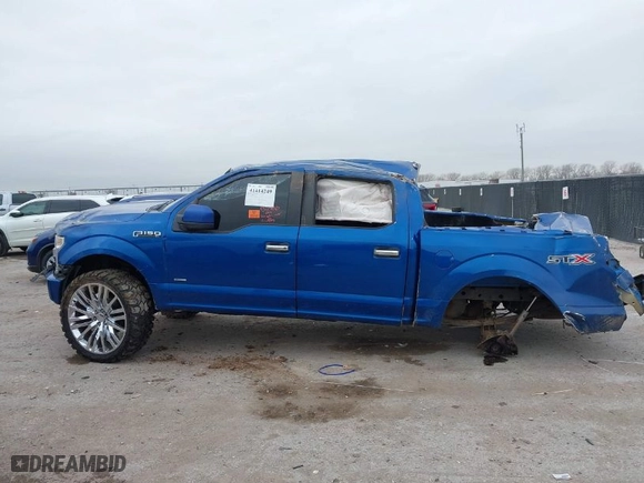 2017 Ford F-150 XL with VIN 1FTEW1CP8HKE11553, listed as a IAAI auction lot 41414249 with 191,547 mi miles. Bid and sale history available at carsss.com. Image 14.