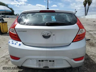 2017 Hyundai Accent SE with VIN KMHCT5AE0HU316588, listed as a Copart auction lot 50731315 with 95,447 mi miles and Salvage Title. Bid and sale history available at carsss.com. Image 6.