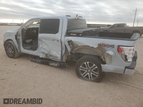 2022 Ford F-150 XL with VIN 1FTFW1E5XNKD50394, listed as a Copart auction lot 51758295 with Not provided miles and Salvage title. Bid and sale history available at DreamBid. Image 2.