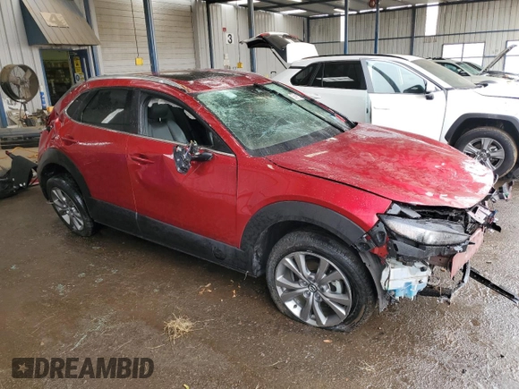 2023 Mazda CX-30 S Premium with VIN 3MVDMBDM0PM527234, listed as a Copart auction lot 43534975 with 77,240 mi miles and Non Repairable. Bid and sale history available at DreamBid. Image 4.