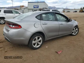 2015 Dodge Dart SXT with VIN 1C3CDFBB3FD315268, listed as a Copart auction lot 51171935 with 0 mi miles and Salvage Title. Bid and sale history available at carsss.com. Image 3.