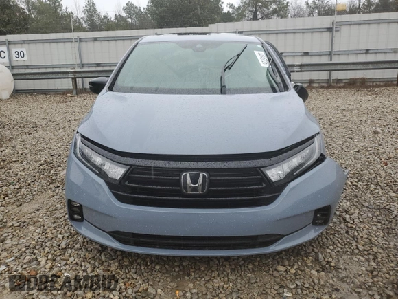 2023 Honda Odyssey Sport with VIN 5FNRL6H77PB011365, listed as a Copart auction lot 44546225 with 48,458 mi miles and Salvage Title. Bid and sale history available at carsss.com. Image 5.