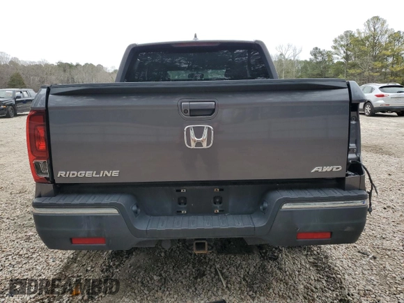 2017 Honda Ridgeline RTL-T z VIN 5FPYK3F64HB021173, wystawiony jako Copart lot #44338585 z przebiegiem 136 735 mil mil oraz Szkoda całkowita • Salvage title. Historia ofert i sprzedaży dostępna na DreamBid. Obrazek 6.