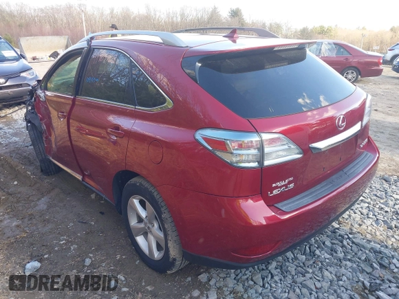 2010 Lexus RX 350 with VIN 2T2BK1BA4AC063877, listed as a IAAI auction lot 41904728 with 109,715 mi miles and . Bid and sale history available at DreamBid. Image 3.