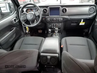 2023 Jeep Wrangler Willys with VIN 1C4HJXDGXPW545601, listed as a Copart auction lot 50020905 with 19,115 mi miles and Salvage title. Bid and sale history available at DreamBid. Image 8.