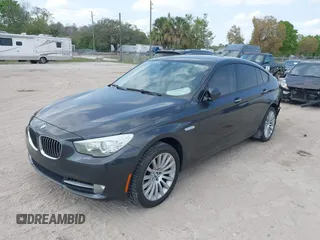 2011 BMW 5 Series 535i Gran Turismo with VIN WBASN2C58BC201477, listed as a IAAI auction lot 41762784 with 168,285 mi miles and . Bid and sale history available at carsss.com. Image 2.