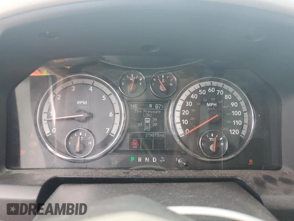 2011 Ram 1500 SLT with VIN 1D7RB1GT0BS534524, listed as a Copart auction lot 59568075 with 179,873 mi miles and Clean title. Bid and sale history available at DreamBid. Image 9.