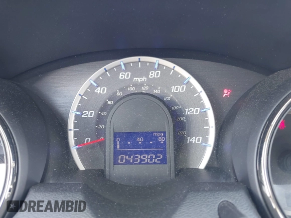 2013 Honda Fit Sport with VIN JHMGE8H5XDC038269, listed as a IAAI auction lot 41937182 with 43,902 mi miles. Bid and sale history available at carsss.com. Image 7.