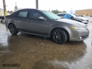 2008 Acura TL Type-S with VIN 19UUA76518A046888, listed as a Copart auction lot 44589505 with 0 mi miles and Salvage Title. Bid and sale history available at carsss.com. Image 4.