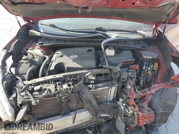 2016 Nissan Murano SV with VIN 5N1AZ2MG0GN114604, listed as a Copart auction lot 53262765 with Not Provided miles and Salvage Title. Bid and sale history available at carsss.com. Image 12.