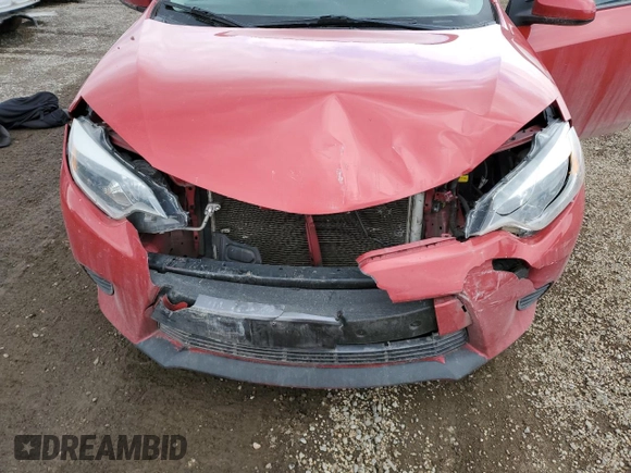 2016 Toyota Corolla L with VIN 2T1BURHE0GC687269, listed as a Copart auction lot 48049545 with 82,084 mi miles and Salvage title. Bid and sale history available at DreamBid. Image 11.