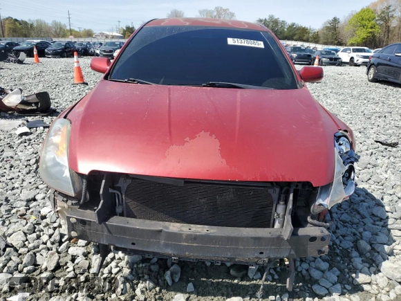 2009 Nissan Altima 2.5 S with VIN 1N4AL21E99N469613, listed as a Copart auction lot 51378085 with 125,028 mi miles and Salvage Title. Bid and sale history available at carsss.com. Image 5.