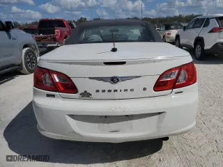 2008 Chrysler Sebring Touring with VIN 1C3LC55R58N156756, listed as a Copart auction lot 77406234 with 0 mi miles and Salvage Title. Bid and sale history available at carsss.com. Image 6.