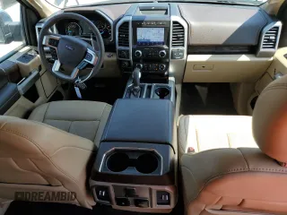 2020 Ford F-150 XL with VIN 1FTEW1E52LFC63073, listed as a Copart auction lot 57453495 with 22,718 mi miles and Salvage title. Bid and sale history available at DreamBid. Image 8.