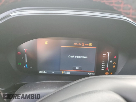 2024 Ford Escape ST-Line with VIN 1FMCU0MZ6RUA50770, listed as a Copart auction lot 46007925 with 7,665 mi miles and Salvage Title. Bid and sale history available at DreamBid. Image 9.