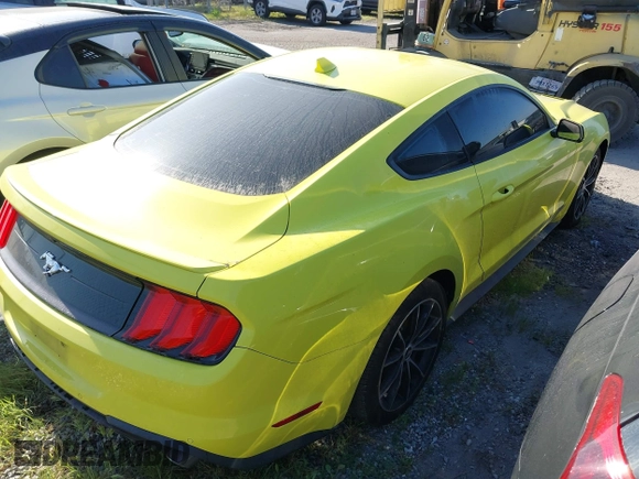 2021 Ford Mustang EcoBoost with VIN 1FA6P8TH8M5144464, listed as a IAAI auction lot 41566467 with 40,758 mi miles. Bid and sale history available at carsss.com. Image 4.