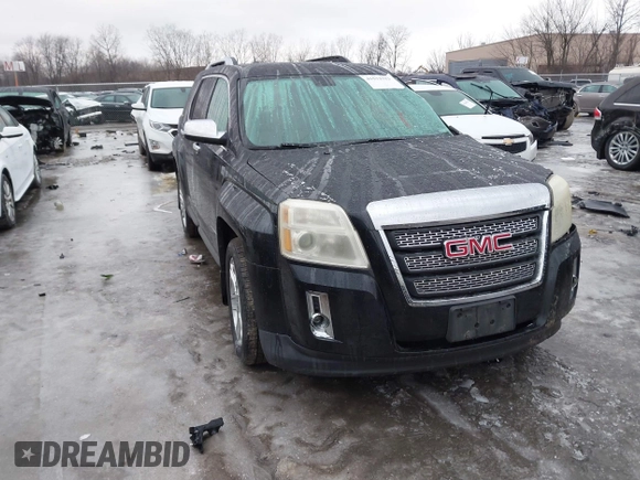 2011 GMC Terrain SLT-2 with VIN 2CTFLXEC6B6284312, listed as a IAAI auction lot 41573723 with 128,999 mi miles. Bid and sale history available at carsss.com. Image 1.