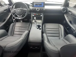 2022 Lexus IS 350 F Sport z VIN JTHGZ1B25N5056419, wystawiony jako Copart lot #53613145 z przebiegiem 76 229 mil mil oraz Szkody całkowita. Historia ofert i sprzedaży dostępna na DreamBid. Obrazek 8.