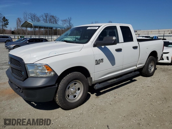 2019 Ram 1500 Tradesman z VIN 1C6RR7FG3KS544176, wystawiony jako Copart lot #47624925 z przebiegiem 194 209 mil mil oraz Szkoda całkowita • Salvage title. Historia ofert i sprzedaży dostępna na DreamBid. Obrazek 1.
