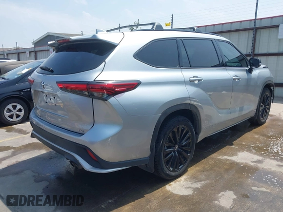 2023 Toyota Highlander L with VIN 5TDKDRAHXPS016140, listed as a IAAI auction lot 42275211 with 33,144 mi miles and . Bid and sale history available at DreamBid. Image 4.