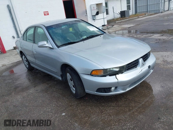 2002 Mitsubishi Galant ES with VIN 4A3AA46GX2E109257, listed as a IAAI auction lot 41970244 with 104,553 mi miles. Bid and sale history available at carsss.com. Image 1.